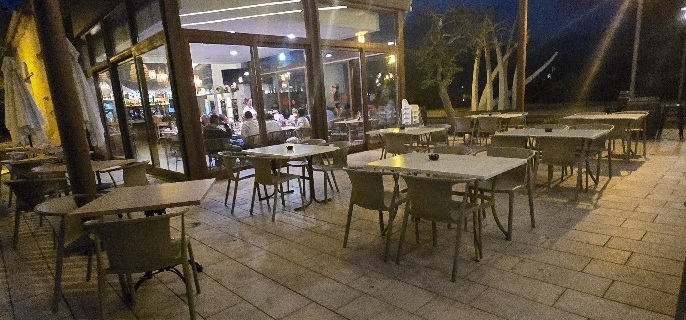 Terraza exterior Restaurante S´estació